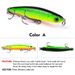 Lure Sinking Pencil 3.5g 5g 8g Plastic Bait For Bass And Perch With Blood Groove Hook_desvips.com