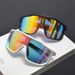 Large frame outdoor hiking and cycling windproof ski goggles, fishing sunglasses, colorful sunglasses_desvips.com