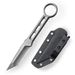 EDC Fixed Blade Knife With Sheath, 2.83 Inch Outdoor Survival Blade, Full Tang Hunting Knife For Men And Women, Model BS-02_desvips.com