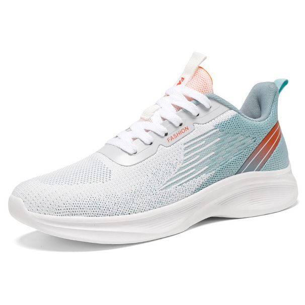 Shoes men's summer mesh breathable single shoes fashion trend sneakers simple hundred casual shoes men's shoes_desvips.com