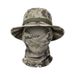 Spring/Summer Camouflage Tactical Bungee Hat Set Sun Protection Breathable Quick Drying Outdoor Hiking Cycling Headband_desvips.com