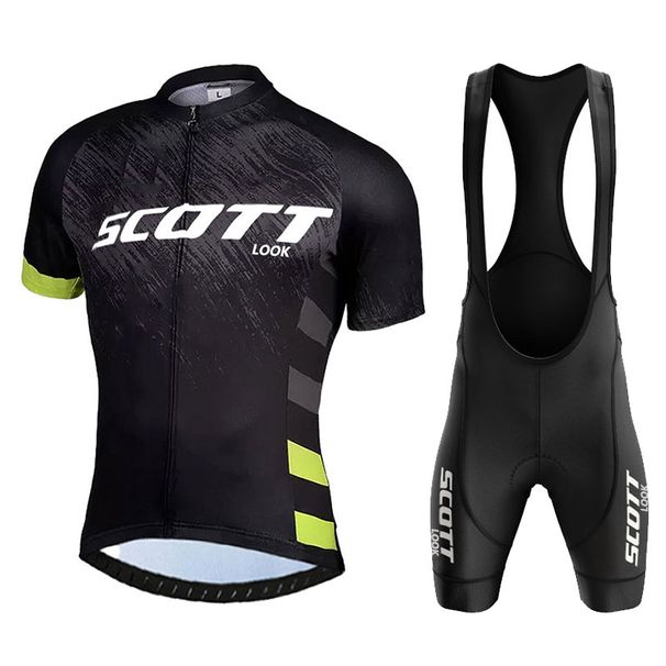 summer Bicycles Jersey Set MTB Mens Cycling Maillot Summer Cycle T-Shirt Bib Shorts Suit Triathlon Mountain Bike Clothes_desvips.com
