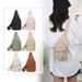 Fashionable Women's Chest Large Capacity,Solid Color Casual Shoulder Multi-Compartment Versatile Outdoor Sports Portable And Breathable_desvips.com