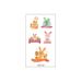 Cross-Border New DIY Easter Egg Waterproof Cute Colorful Eggs Bunny Holiday Gift Children's Tattoo Stickers_desvips.com