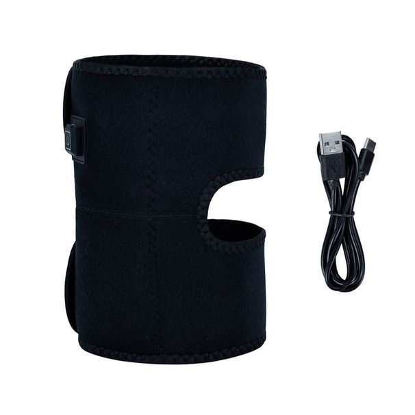 USB Portable Electric Heating Knee Pads To Keep Warm Old Cold Legs Hot Compress Knee Net Bag Design Can Add Ice Bag Wormwood Bag_desvips.com
