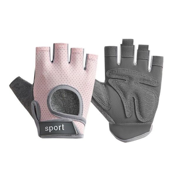 Fitness Half-finger Gloves Men Women, Cycling Shock-absorbing Gloves, Thin, Breathable, Non-slip, Suitable For Yoga,_desvips.com