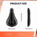 ROCKBROS Bicycle Saddle Cover Waterproof Gel Seat Protector_desvips.com