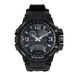 Multifunctional Men's Sports Display Electronic Quartz Dual Time Zone Waterproof Watch_desvips.com
