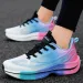 New Men's Carbon Plate Sneakers Outdoor Soft Sole Mesh Sports Running Light Anti-Slip Casual Couple Tennis Shoes_desvips.com