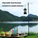 Outdoor Bracket Horse Stall Hanging Camping Lighting Stand Pole Camp Lamp_desvips.com