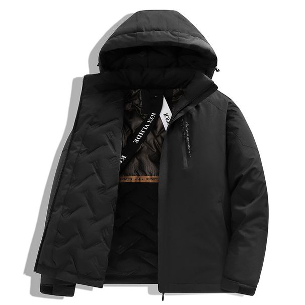 Outdoor Cold-Proof Warm Sports Ski Suit Men And Women Couple Windbreaker Windproof Thickened Size Plus Fat_desvips.com