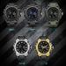 Sanda Hot-Selling Large Dial Tactical For Men, Fashionable Trendy Multi-Function Dual Display Sports Waterproof_desvips.com