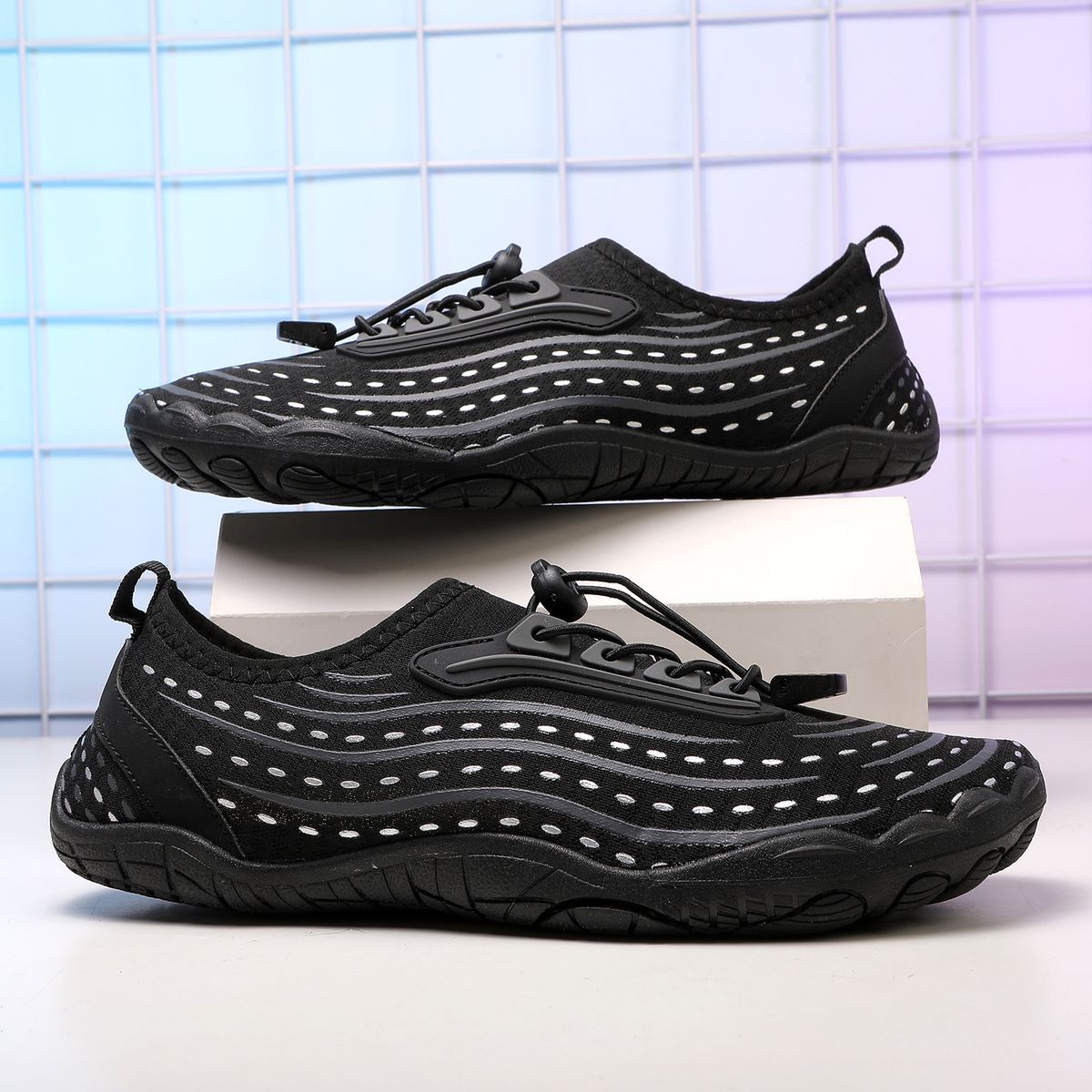 Lightweight Outdoor Water Shoes - Non-Slip Hiking, Beach Swimming, Fishing, And Gym Workout Shoes With Breathable Mesh & Quick-Dry EVA Sole_desvips.com