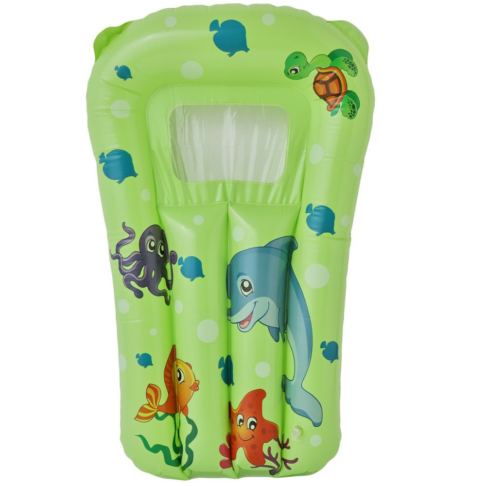 Pool & Accessories Kids Swimming Training Board With Handles Inflatable PVC Kickboard For Beginner Swimmers_desvips.com