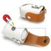 New In-Stock Waist-Hanging Storage Golf Accessories Bag Ball Pouch Spliced PU Leather Simple Gift_desvips.com