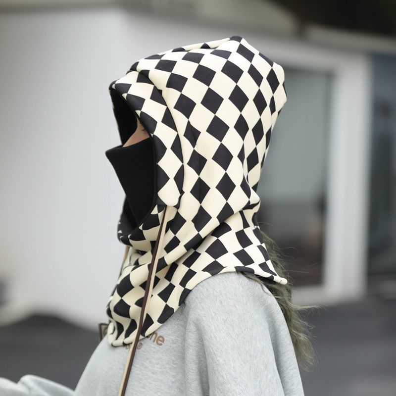 Cycling Windproof Ski Mask Unisex Neck Warmer Integrated Outdoor Sports Thermal Pullover Hat Autumn Winter_desvips.com