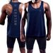2025 Summer Men's Basketball Casual Sports Training Loose Sleeveless Base Shirt Quick-Dry Printed Vest_desvips.com