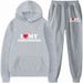 Sweatshirt I LOVE MY GIRLFRIEND Casual Loose Suit_desvips.com