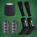 Professional Football Socks With Built-in Shin Guards - Breathable PU Material, Anti-Slip Design For Soccer, Basketball & Volleyball_desvips.com