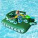 Inflatable Kids' Water Tank Float - Ride-On Pool Toy With Water Spray Gun For Outdoor Swimming & Splash Play_desvips.com