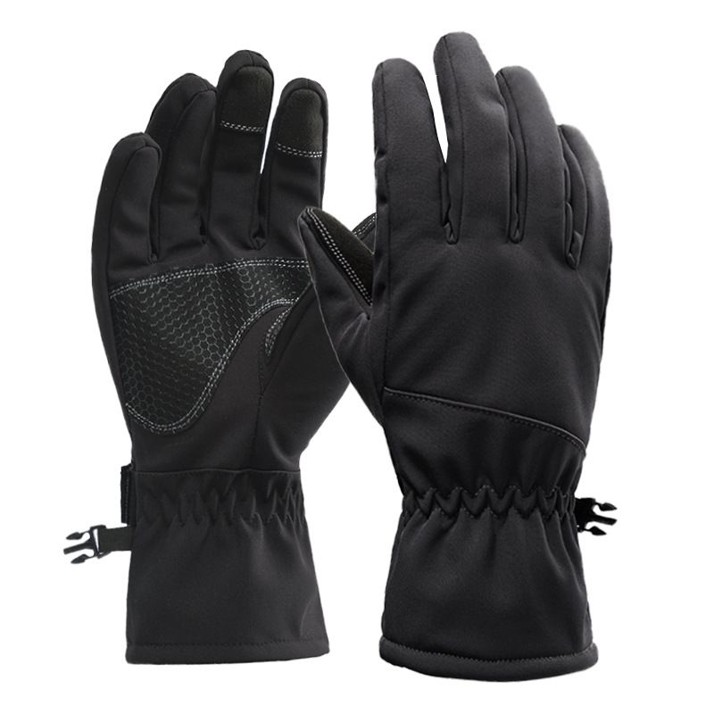 Winter Outdoor Cycling Touchscreen Gloves Fleece-Lined Unisex Waterproof Windproof Warm Motorcycle Ski Camouflage_desvips.com
