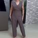 Women's Clothing Summer New Fashion Layered Solid Color Wide leg Jumpsuit Women's Clothing_desvips.com