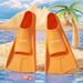 Swimming Shoes Fins For Men Women, Freestyle Diving Fins, Silicone Foot Plates, Adult And Children Professional_desvips.com