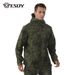 ActiveGo ESDY Soft Shell Outdoor Sports Men Camouflage Clothing Cycling Hiking Thermal Coat Ski Jacket Fleece Lined_desvips.com