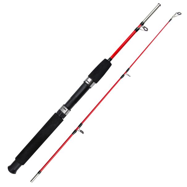 Fishing Rods Fiberglass Lure Rod Straight Handle Fishing Rod Long Distance Casting Fishing Rod Fishing Gear Set_desvips.com