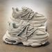 Men' 2025 New Autumn Caual Air Cuhion Shock Aborption Dad Sport Running Thick Sole Black Warrior Trendy_desvips.com