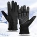 Winter Cycling Men, Non-slip, Fleece-lined, Warm, Touch-screen, Cross-border, Water-resistant Skiing Gloves For Women_desvips.com