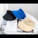 Sun UV Protection, Sunshade For Women, Summer Outdoor Sports Face-Shielding Wide Brim Visor Hat_desvips.com