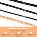 Elastic Bungee Cord, 1/8 Inch By 50 Feet, Heavy Duty Bungie Cord In Black_desvips.com