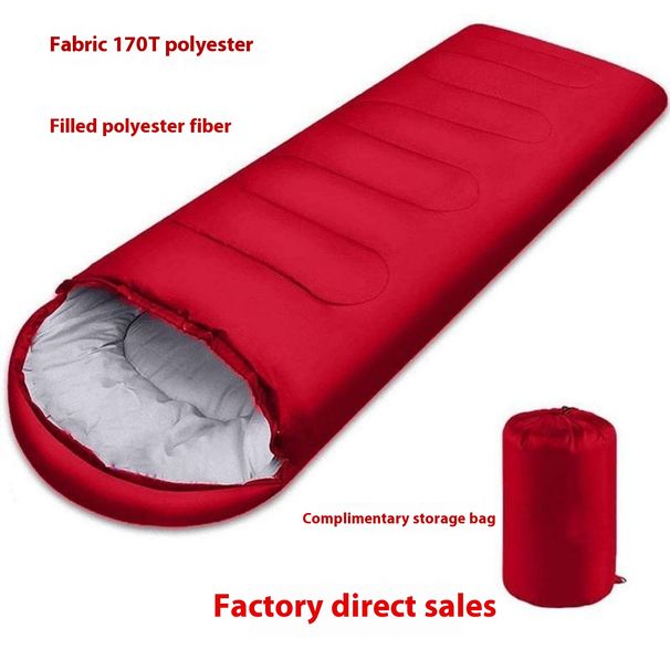 Outdoor Sleeping Bag For Adults, Single Person, Travel, Nap, Portable, Camping, Business Trip, Thickened, Cold-Proof,_desvips.com