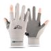 Wholesale Fishing Gloves With Two Open Fingers, Quick-drying, Sun-protective, Breathable, Non-slip, Suitable Cycling_desvips.com