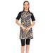 Muslim Swimsuit Short Sleeved Conservative Three Piece Suit Conservative Sunscreen Burkini Chest Pad Hat_desvips.com