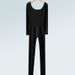 Women's Seamless Yoga One-Piece (Long-Sleeve & Pants) - High Elasticity, Curvy-Fit Abdominal Shaping Activewear_desvips.com