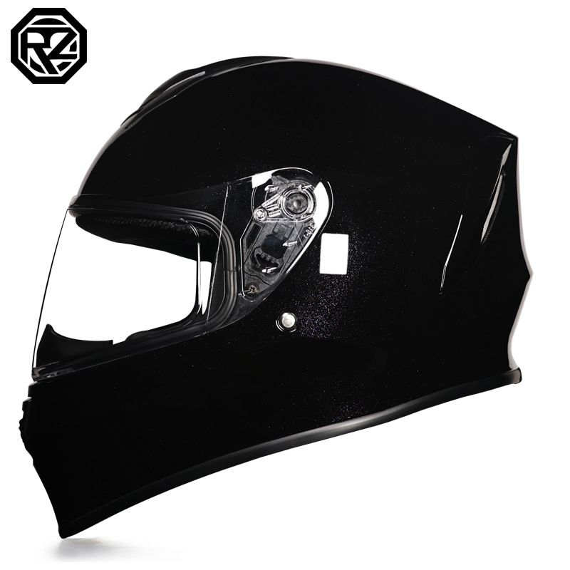 Motorcycle Outdoor Helmet, Men's And Women's Full Face Helmet, All Season Single Lens Bluetooth Safety Helmet, Stylish And Trendy._desvips.com