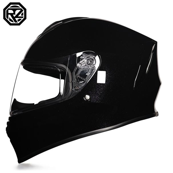 Motorcycle Outdoor Helmet, Men's And Women's Full Face Helmet, All Season Single Lens Bluetooth Safety Helmet, Stylish And Trendy._desvips.com