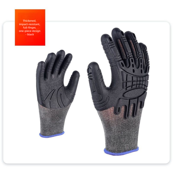 Anti-impact Gloves For Mountaineering Rescue, TPE Anti-pressure, Anti-impact, Mechanical Anti-slip, Cycling Anti-fall_desvips.com