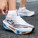 Men's Carbon Board Sneakers Anti-slip Cushioned Comfortable Racing Training Running Mesh Tennis Shoes Casual For Women_desvips.com