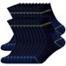 20 Pairs Of Crew Breathable Long Socks, Solid Color, Multi-functional Sports Casual Men's Socks_desvips.com