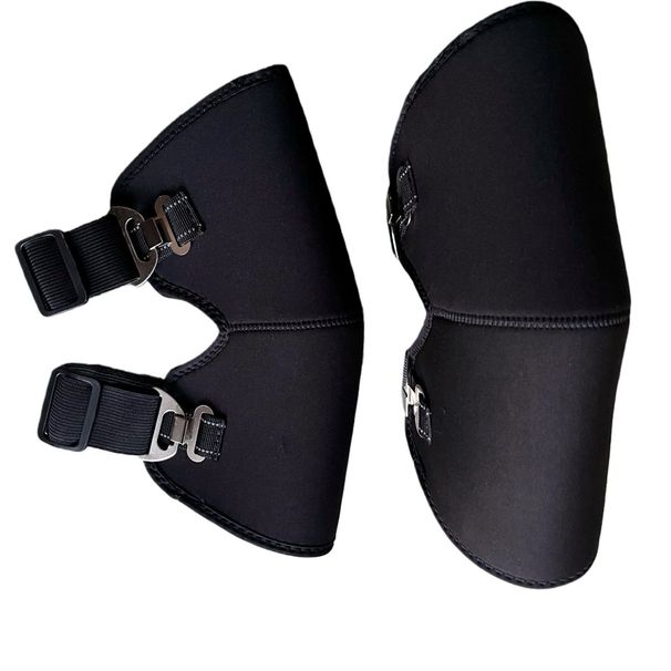 Electric Scooter Motorcycle Winter High Polymer Heating Riding Knee Pads Warm Windproof Coldproof Anti-fall Waterproof_desvips.com