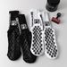 Men's Sports Socks, Nylon Socks, Glued Non Slip Soccer Socks, Running, Fitness Training, Yoga Socks._desvips.com