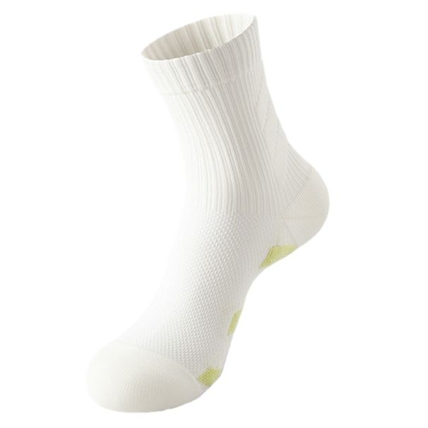 Women's Mid Calf Sports Socks Professional Thickened Terry Cloth Soles For Cycling Running Skipping Rope Fitness Badminton Tennis_desvips.com