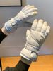 Cycling Women, Thickened And Fleece-lined, Touchscreen Compatible, Cold-proof For Northeast Electric Bikes, Winter Ski_desvips.com