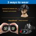 Head-mouted 4K HD Dual-scree Biocular 3D Naked-eye Night Device With Adjustable Left Ad Right Eye Visio_desvips.com