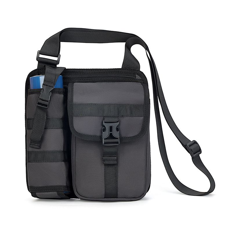 Outdoor Wild Fishing Vacuum Cup 8-Inch Flat Messenger Bag_desvips.com