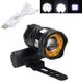 Bicycle Focus Headlight Waterproof Mountain Bike Equipment T6 Aluminum Alloy Strong Light High Brightness Headlight Lighting Bicycle Front Light_desvips.com