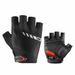 ROCKBROS fingerless gloves cycling gloves half-finger sport size 7.5-12_desvips.com